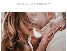 Tablet Screenshot of danielakphotography.com